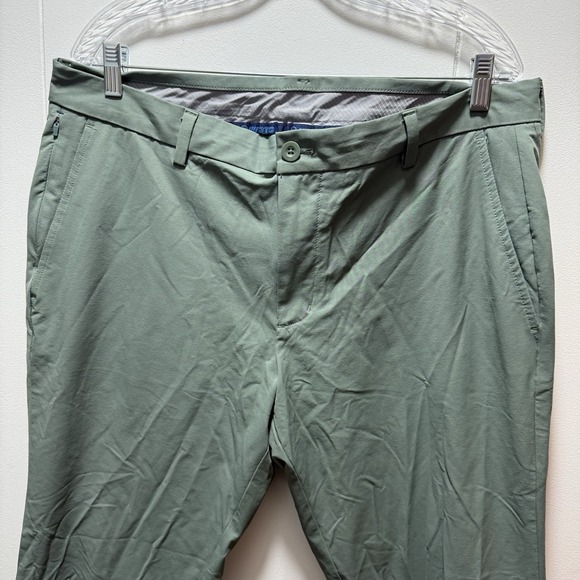 Vineyard Vines OTG Pants Mens Size 36x30 On the Go Green Performance Stretch - Picture 2 of 5
